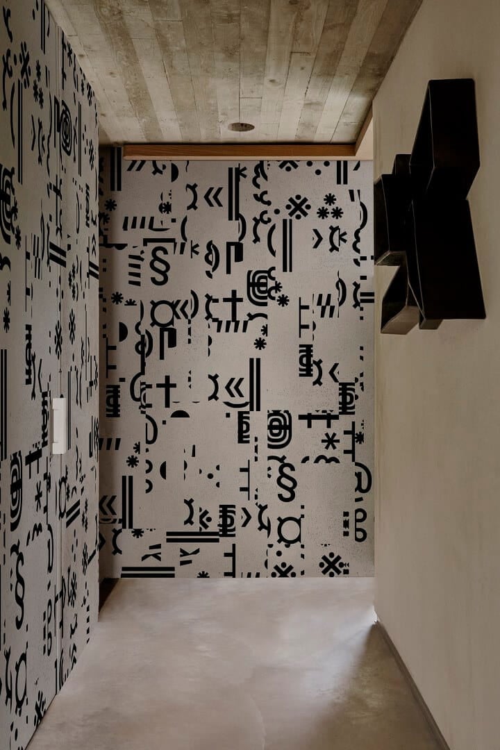 Fototapeta współczesne hieroglify Wall&Deco WDGE2302 Geroglifici Contemporary 2023