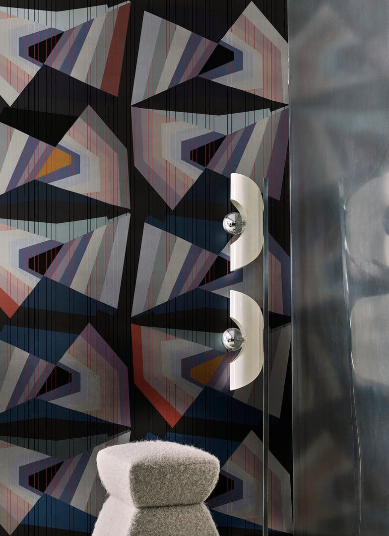 Fototapeta obrazki z kalejdoskopu Wall&Deco WDLD2302 Ludic Contemporary 2023