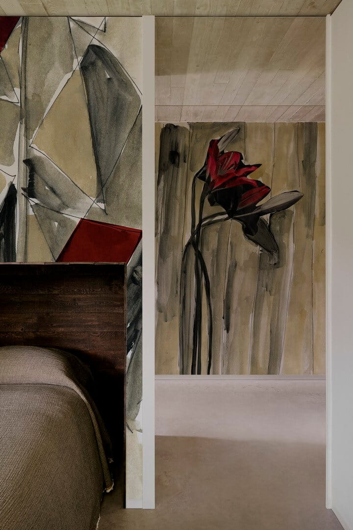 Fototapeta kwiat lilii Wall&Deco WDLU2301 Lillu Arrubiu Contemporary 2023
