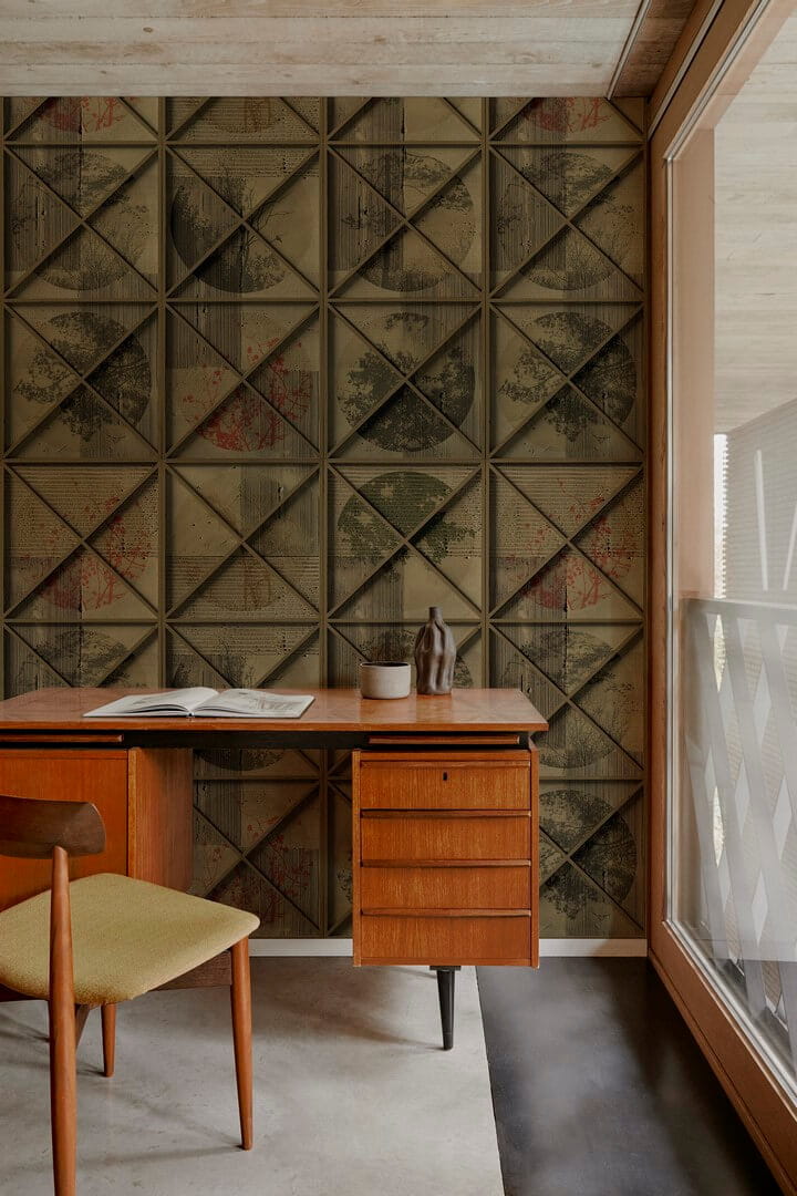 Fototapeta geometryczna Wall&Deco WDLV2301 Là dove il vento Contemporary 2023