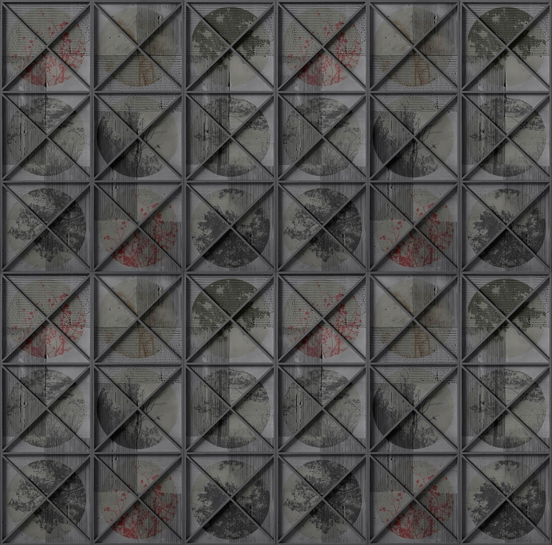 Fototapeta geometryczna Wall&Deco WDLV2302 Là dove il vento Contemporary 2023