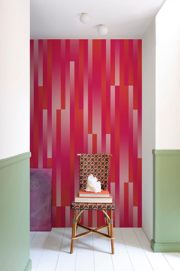 Fototapeta geometryczna 3D Wall&Deco WDWF2301 Waterfall Contemporary 2023