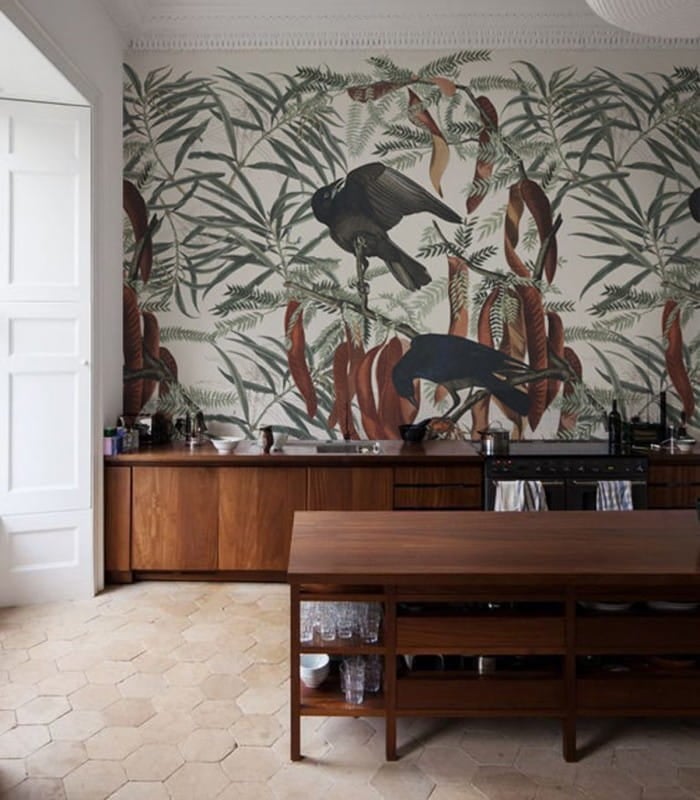 Mural botaniczny Crows 6215 Wallcolors