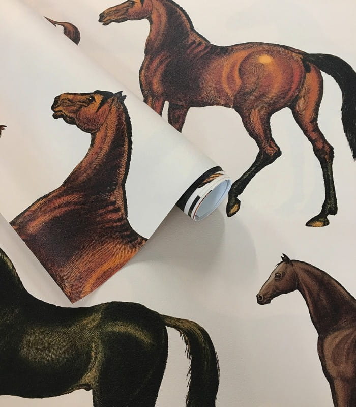 Mural konie Horses Beige 4358 Wallcolors