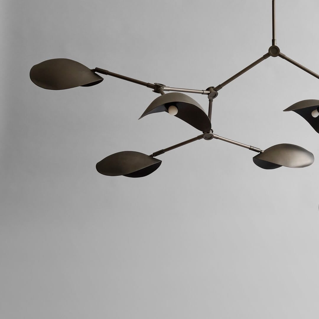 Nowoczesna lampa wisząca 213055 Stingray Chandelier Bronze Lighting 101 Copenhagen