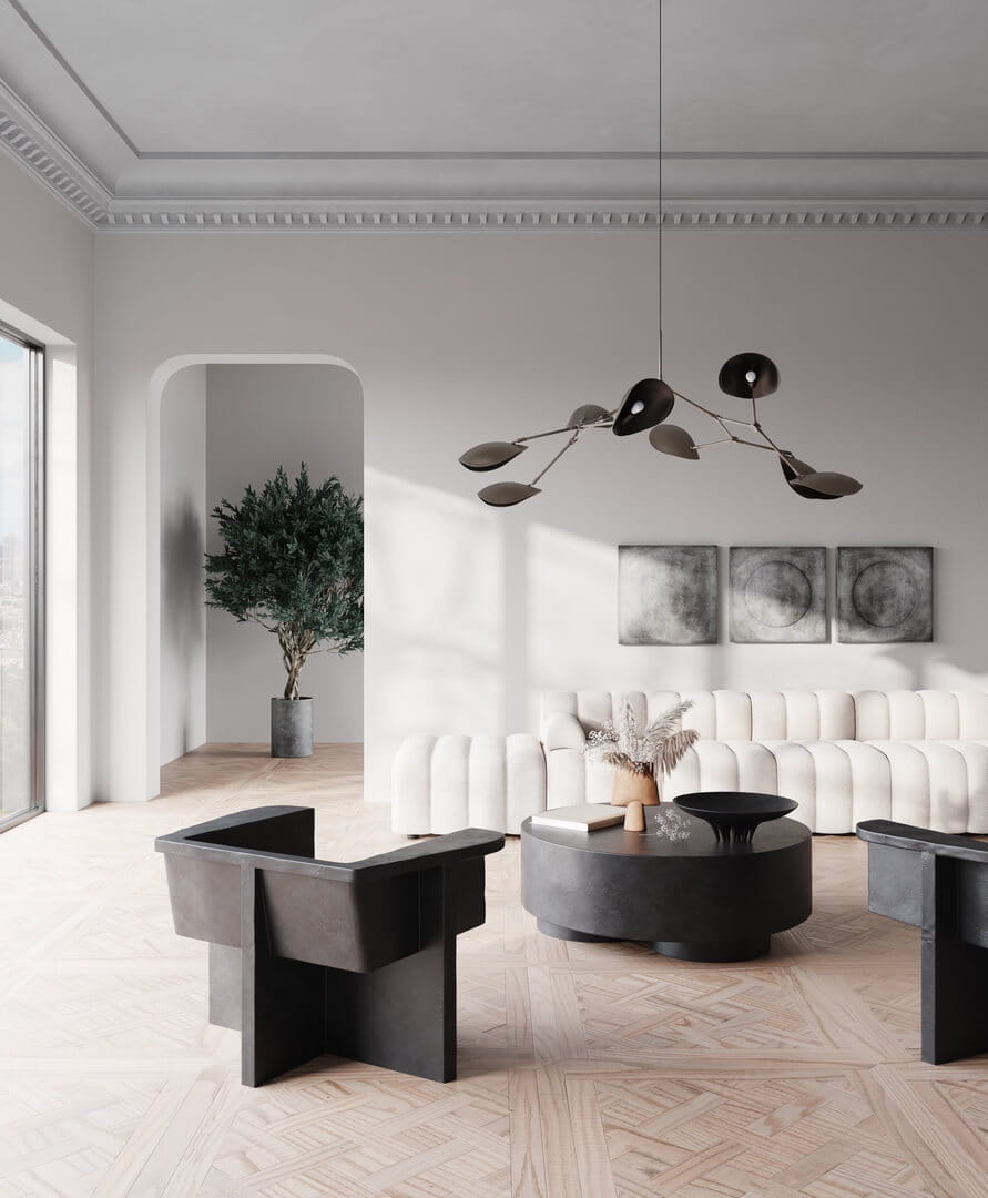 Nowoczesna lampa wisząca 213055 Stingray Chandelier Bronze Lighting 101 Copenhagen