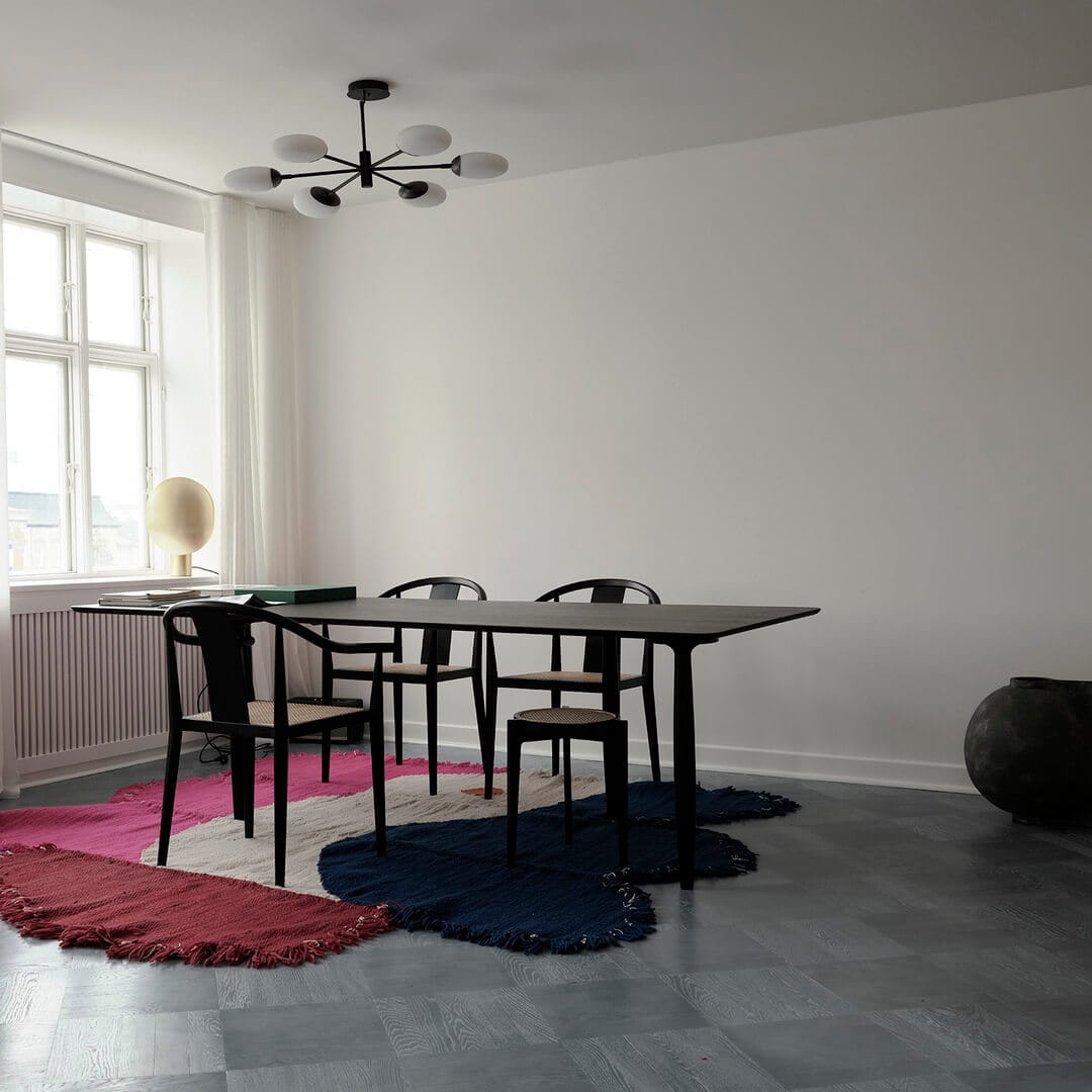 Lampa wisząca w stylu Art-deco 221071 Salon Chandelier Opaque Lighting 101 Copenhagen