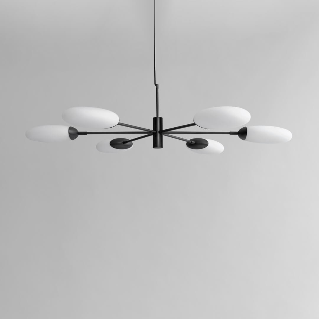 Lampa wisząca w stylu Art-deco 221072 Salon Chandelier Grande Opaque Lighting 101 Copenhagen