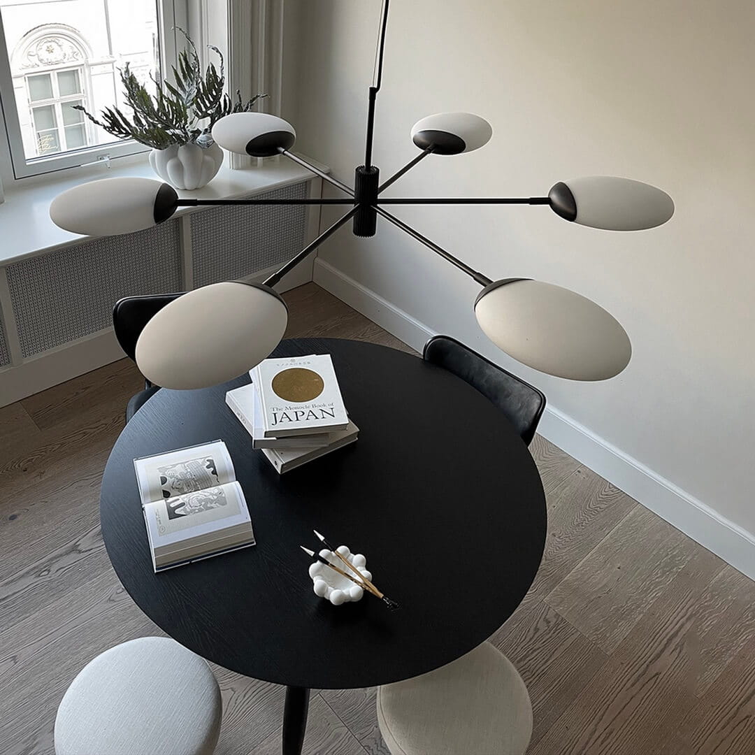 Lampa wisząca w stylu Art-deco 221072 Salon Chandelier Grande Opaque Lighting 101 Copenhagen