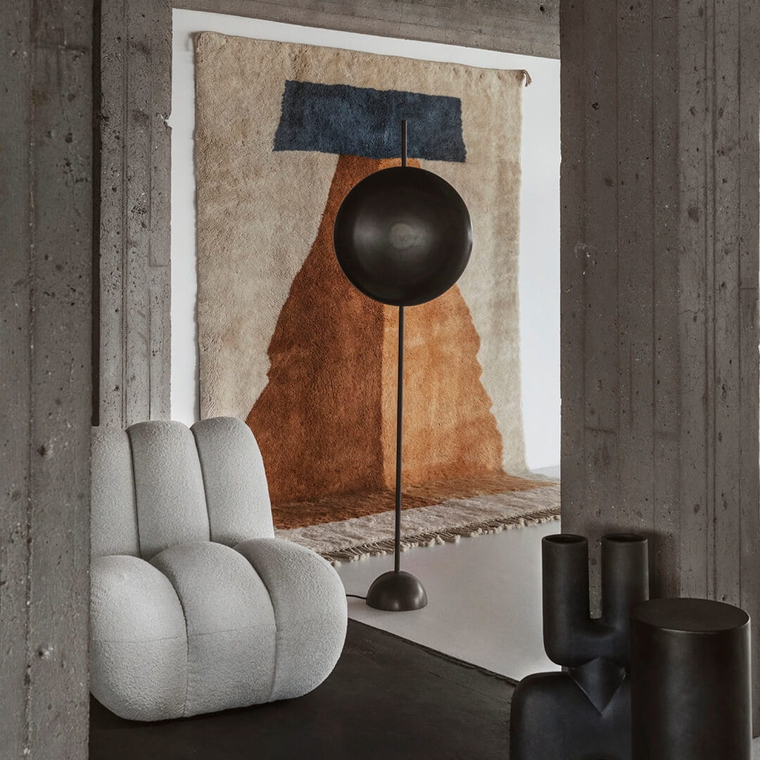 Lampa podłogowa 223021 Totem Bronze Lighting 101 Copenhagen