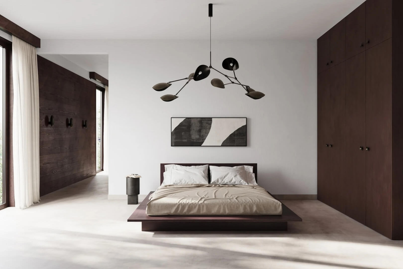 Nowoczesna lampa wisząca 223023 Stingray Chandelier Grande Bronze Lighting 101 Copenhagen