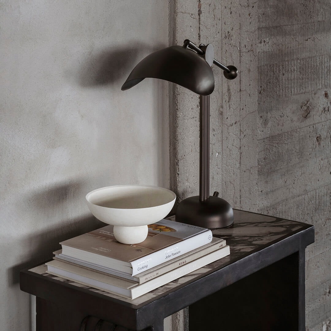 Nowoczesna lampa stołowa 223024 Stingray Bronze Lighting 101 Copenhagen