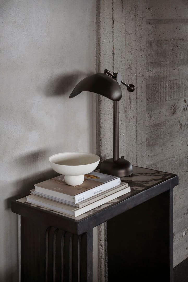 Nowoczesna lampa stołowa 223024 Stingray Bronze Lighting 101 Copenhagen