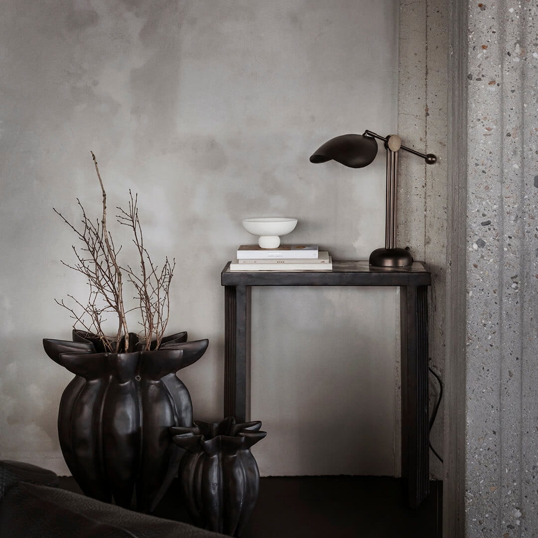 Nowoczesna lampa stołowa 223024 Stingray Bronze Lighting 101 Copenhagen