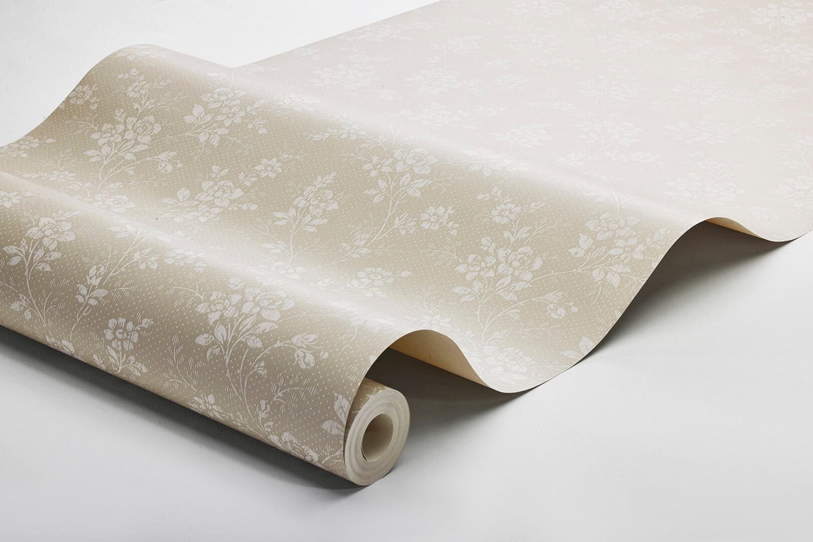 Tapeta różyczki vintage Boras Tapeter Hip Rose 4725 Woodland