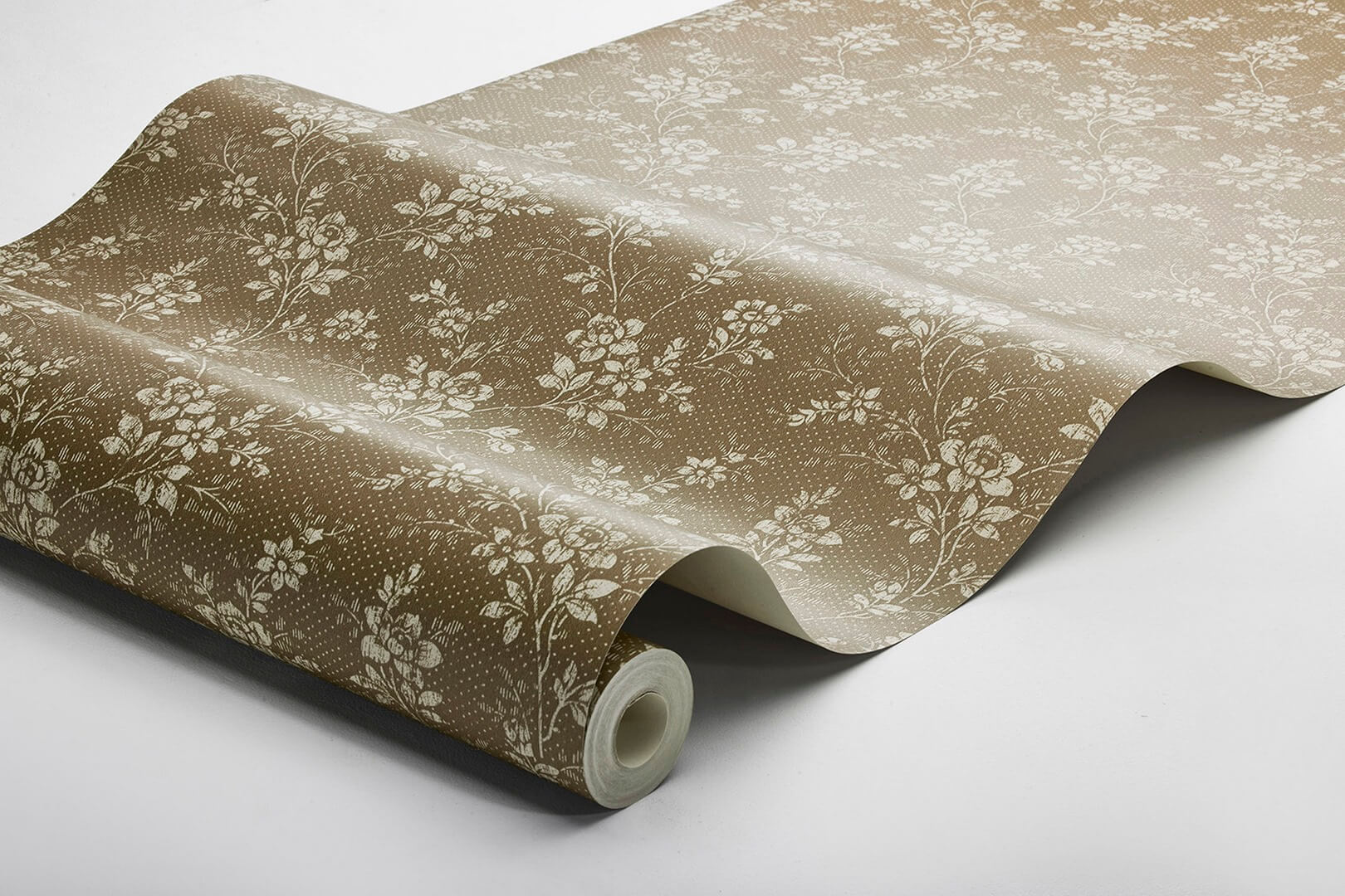 Tapeta różyczki vintage Boras Tapeter Hip Rose 4727 Woodland