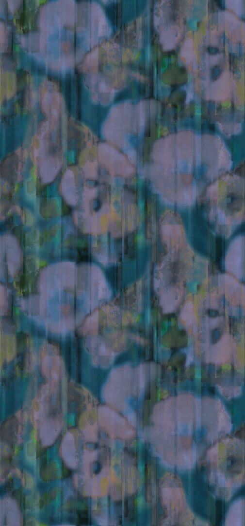 Mural abstrakcyjne kwiaty Eijffinger 313570 Canvas