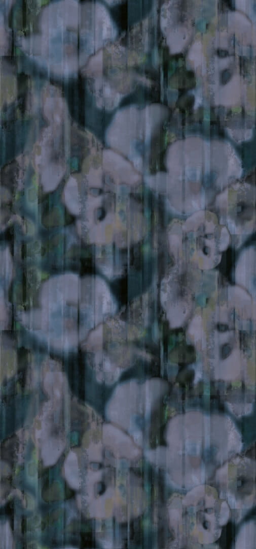 Mural abstrakcyjne kwiaty Eijffinger 313571 Canvas
