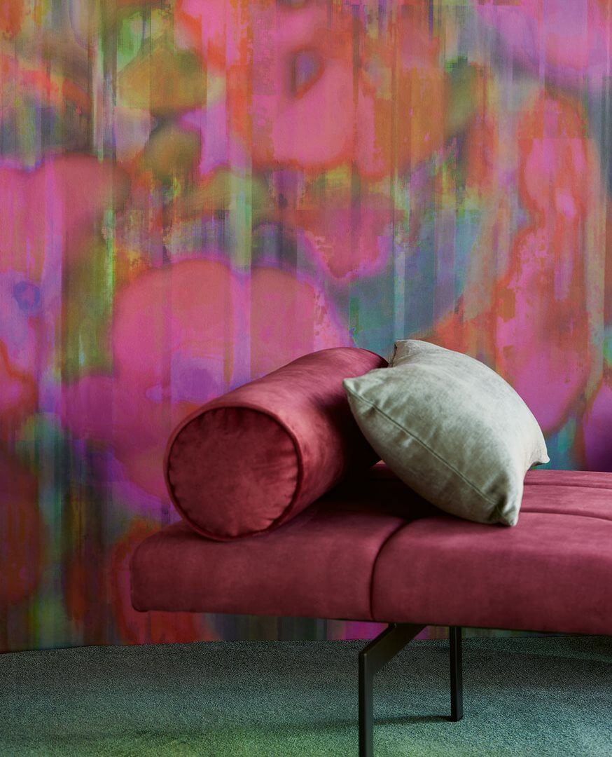 Mural abstrakcyjne kwiaty Eijffinger 313572 Canvas