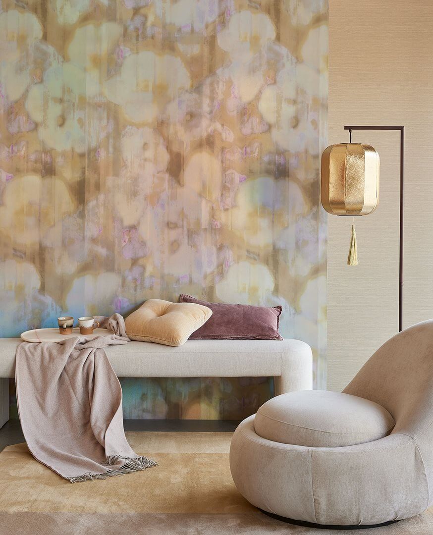 Mural abstrakcyjne kwiaty Eijffinger 313573 Canvas