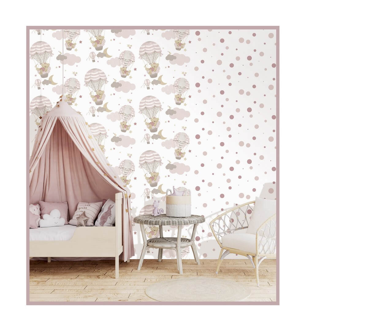 Tapeta misie w balonach Cristiana Masi 14817 Happy