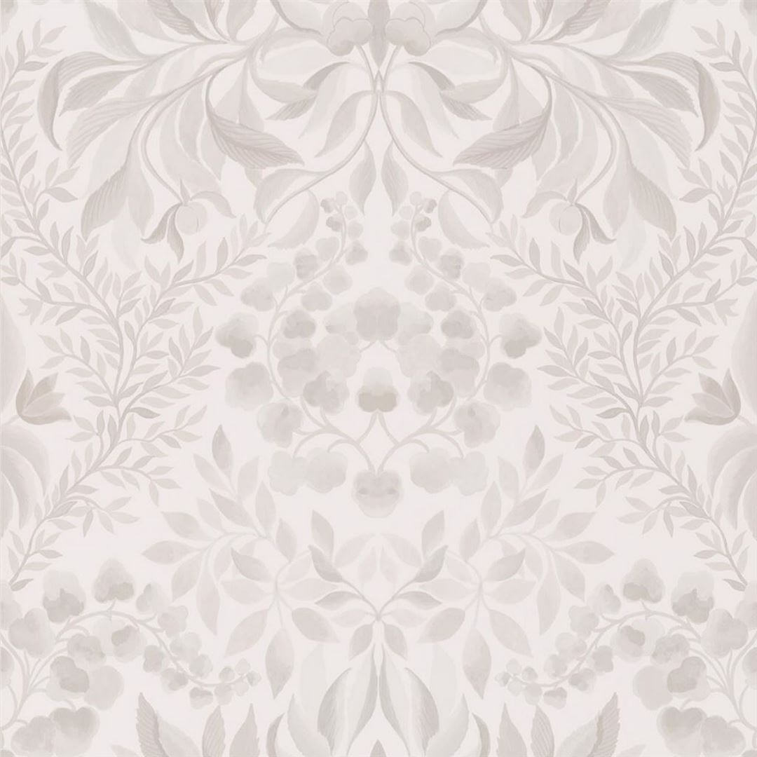 Tapeta roślinny adamaszek Designers Guild PDG1157/01 Karakusa Ikebana