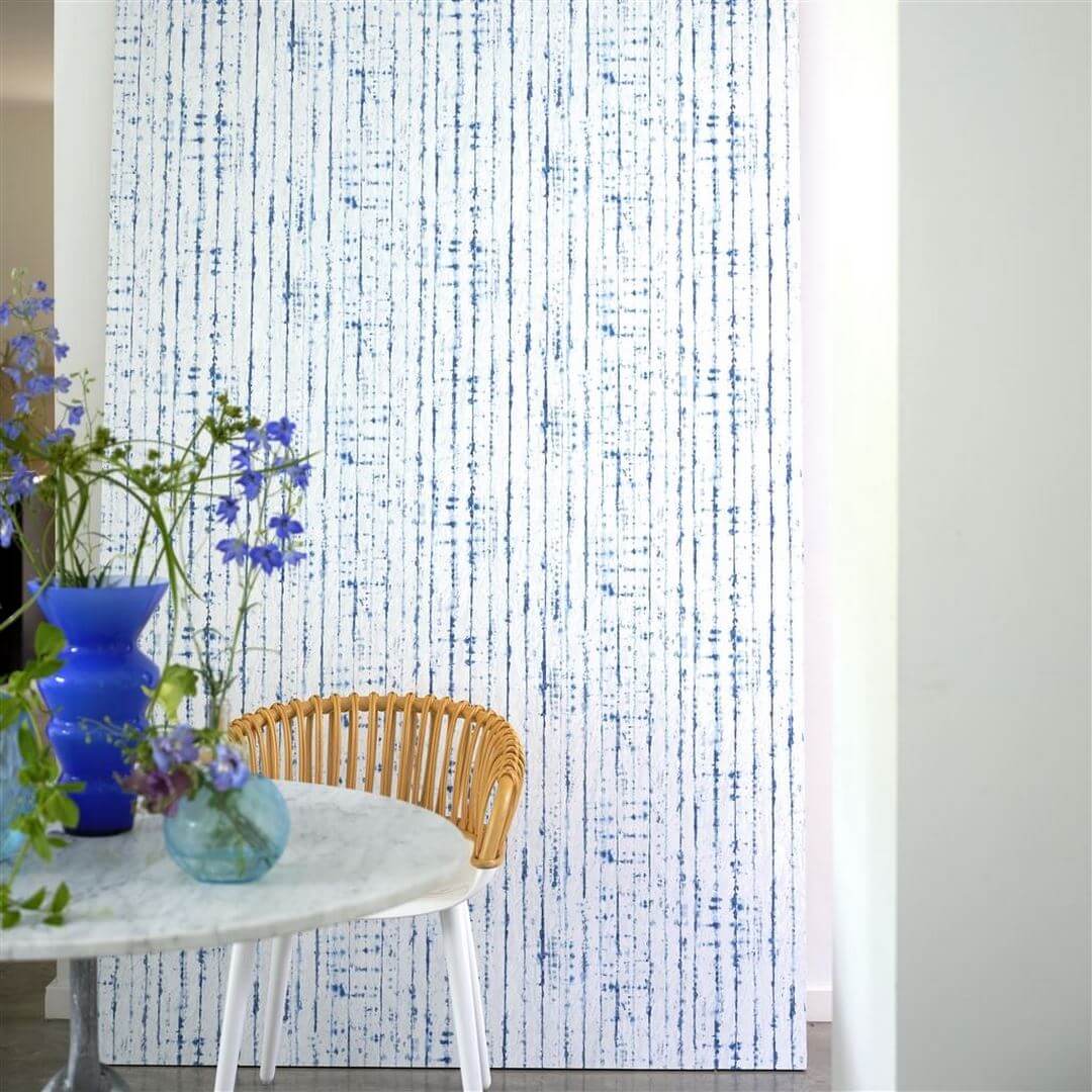 Tapeta rozmazane paski Designers Guild PDG1159/04 Shiwa Ikebana
