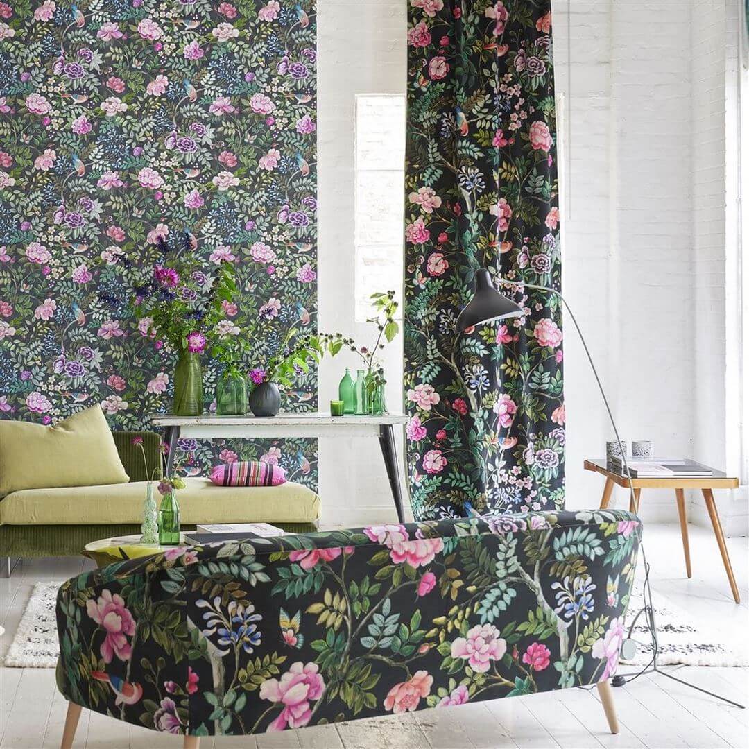 Tapeta botaniczna Designers Guild PDG1146/02 Porcelaine De Chine