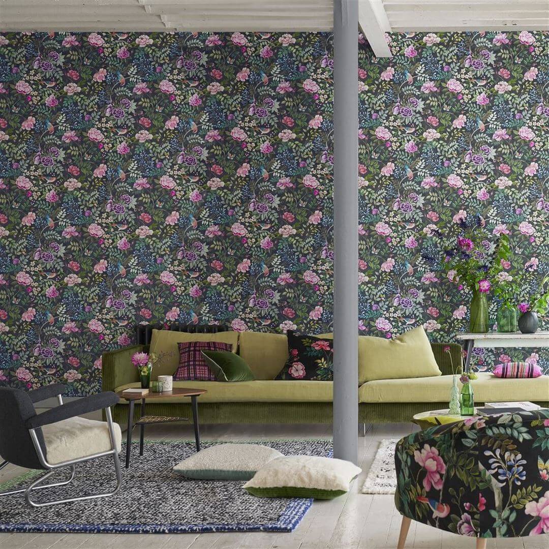 Tapeta botaniczna Designers Guild PDG1146/02 Porcelaine De Chine