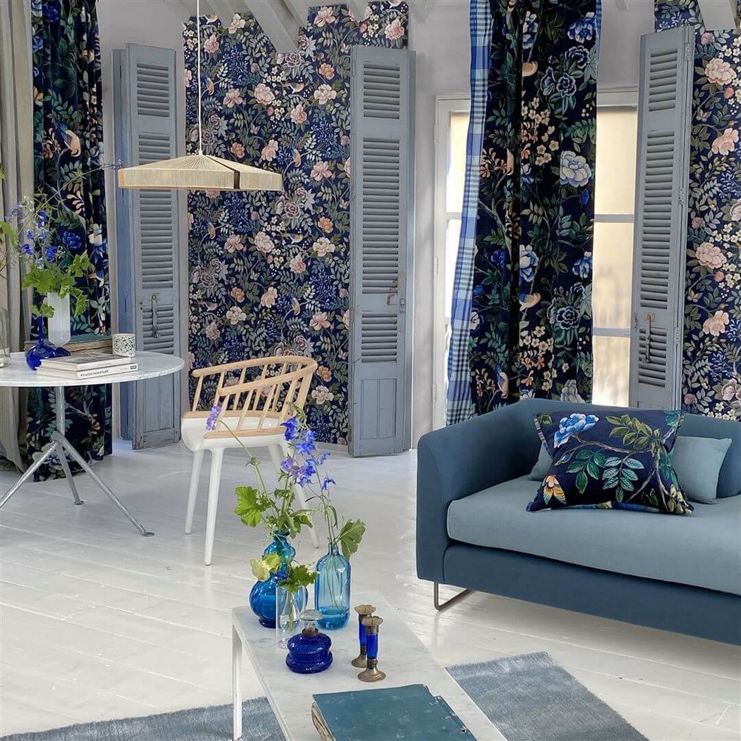 Tapeta botaniczna Designers Guild PDG1146/04 Porcelaine De Chine