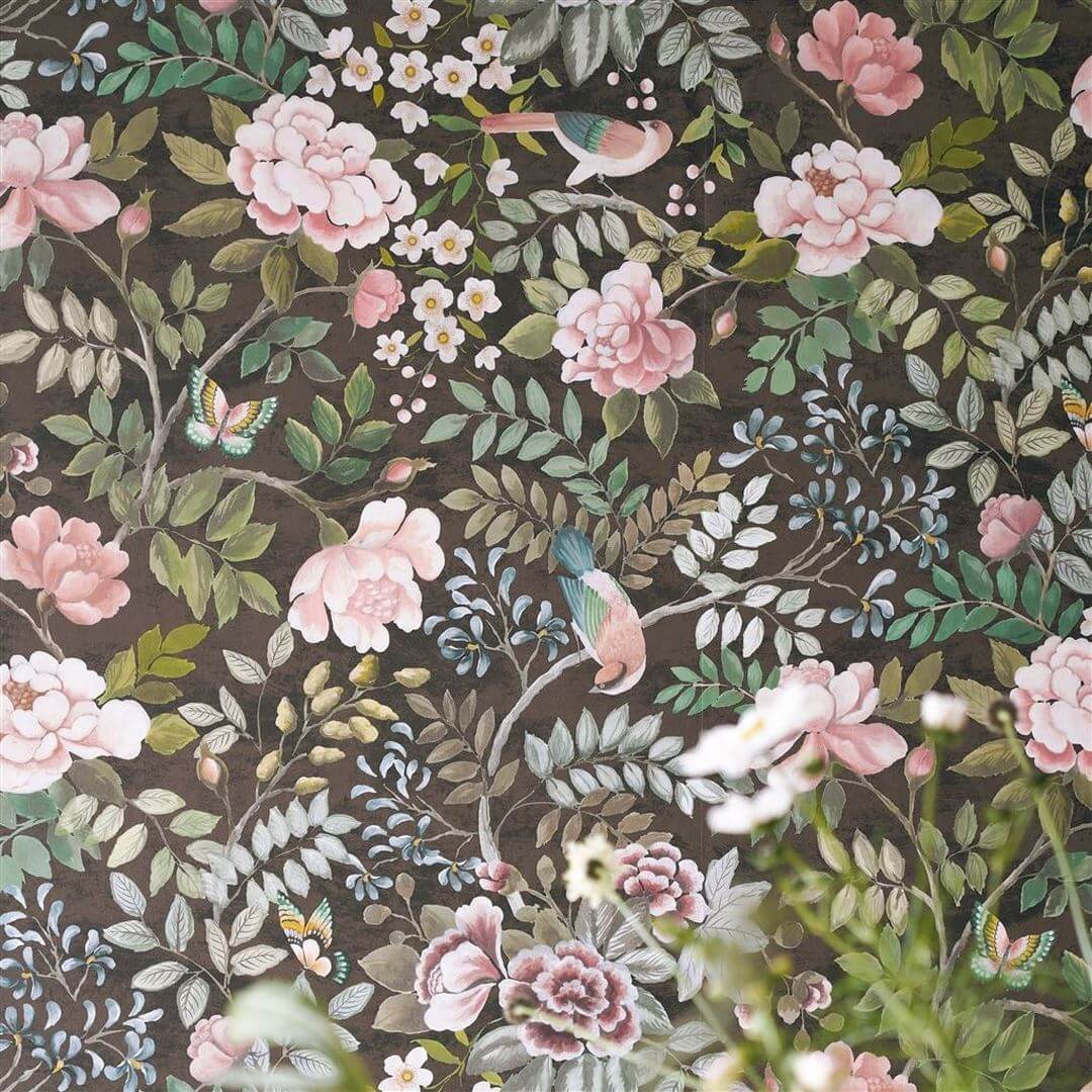 Tapeta botaniczna Designers Guild PDG1146/08 Porcelaine De Chine