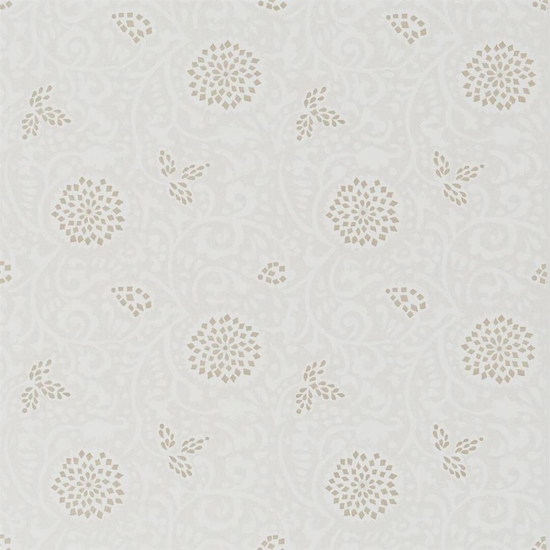 Tapeta roślinna Designers Guild PDG1147/01 Shaqui Pearl Porcelaine De Chine