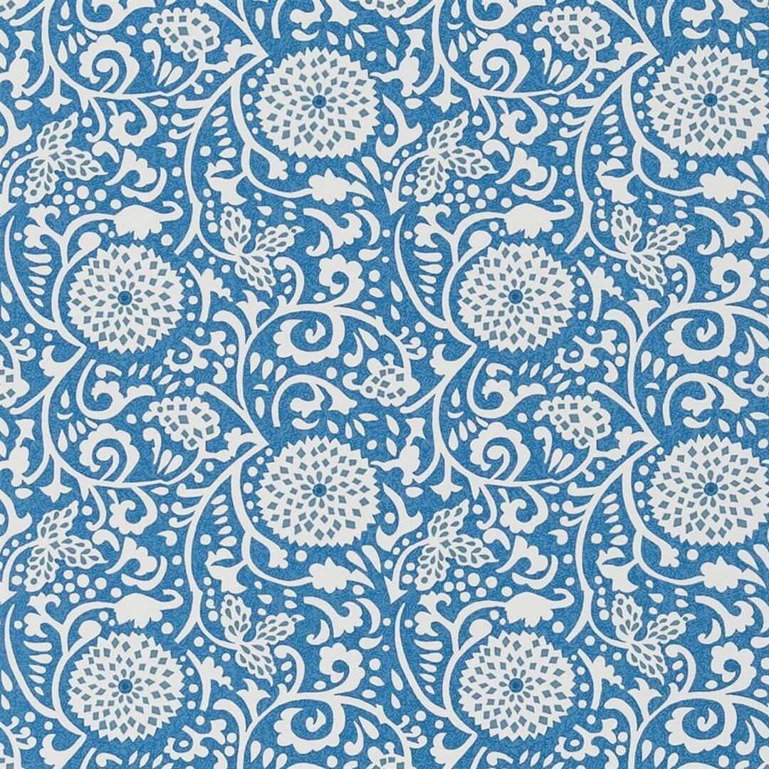 Tapeta roślinna Designers Guild PDG1147/07 Shaqui Porcelaine De Chine