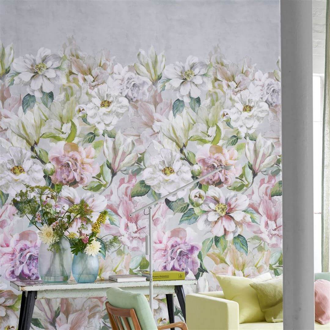 Mural kwiaty Designers Guild PDG1149/01 Jardin Botanique Porcelaine De Chine