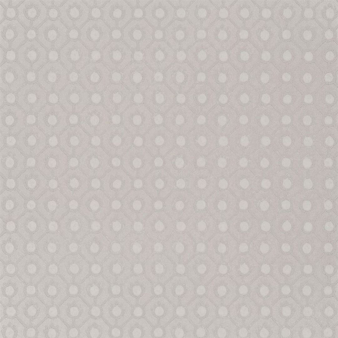 Tapeta geometryczna Designers Guild PDG1150/02 Jaal Porcelaine De Chine
