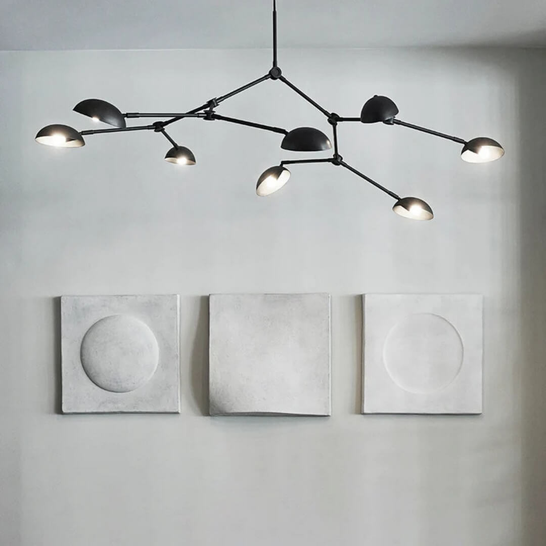 Nowoczesna lampa wisząca 214022 Drop Chandelier Bronze Lighting 101 Copenhagen