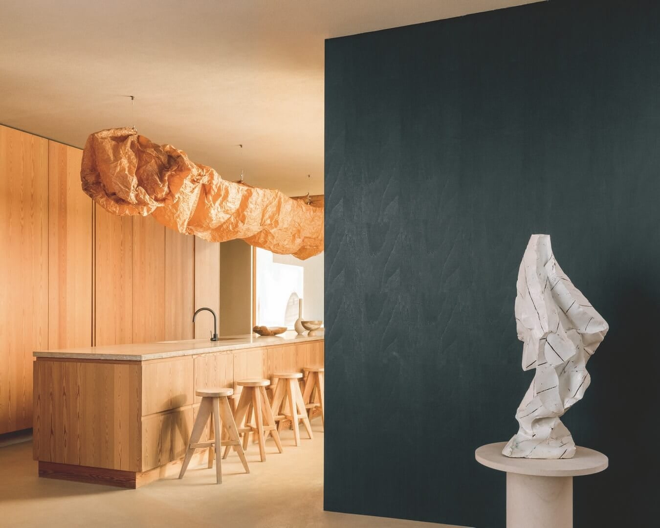 Tapeta imitująca drewno Elitis VP936 71 Gouge Bois Sculpte