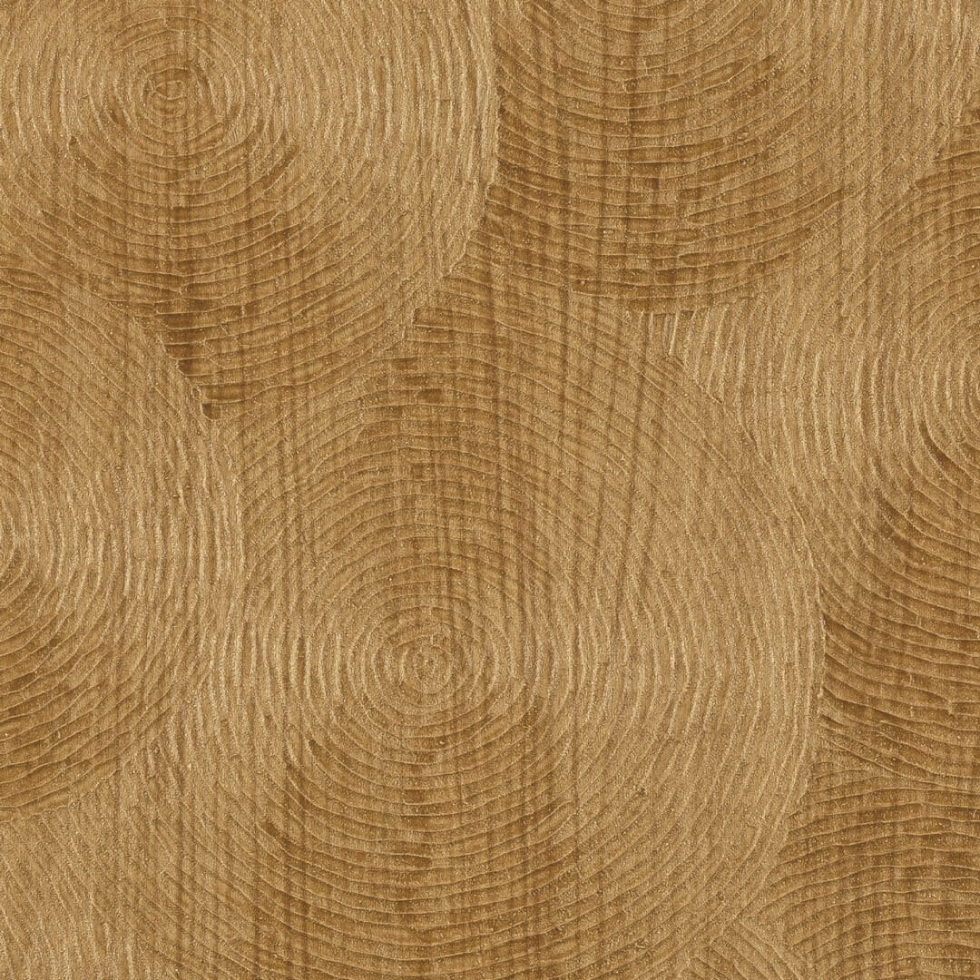 Tapeta jak drewniane słoje Elitis VP937 30 Volute Bois Sculpte