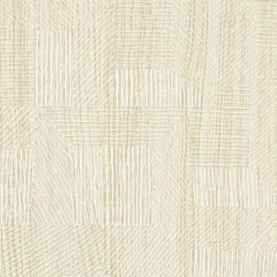 Tapeta jak drewniana mozaika Elitis VP938 01 Ramille Bois Sculpte