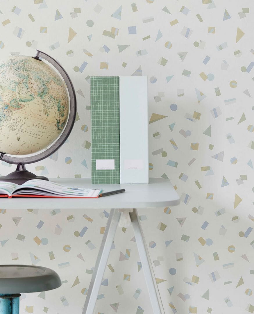 Tapeta geometryczna jak konfetti Eijffinger 323072 Explore