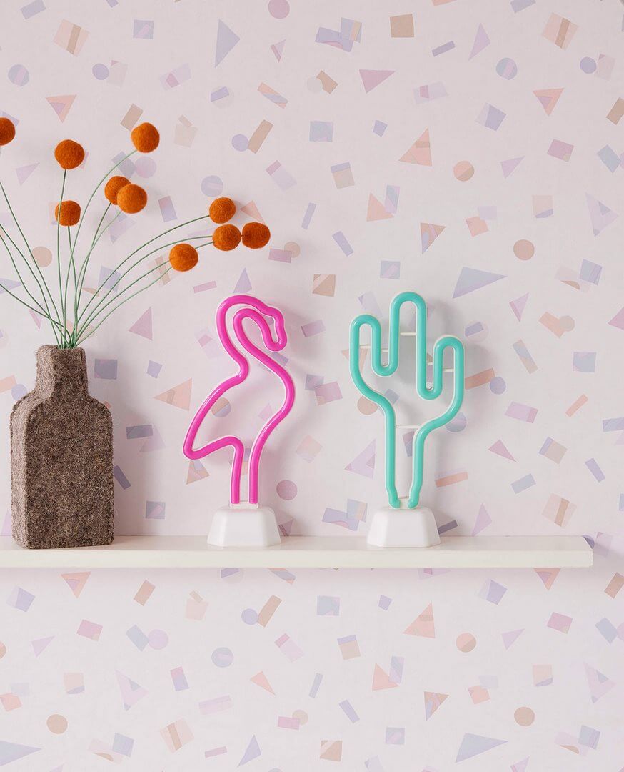 Tapeta geometryczna jak konfetti Eijffinger 323073 Explore