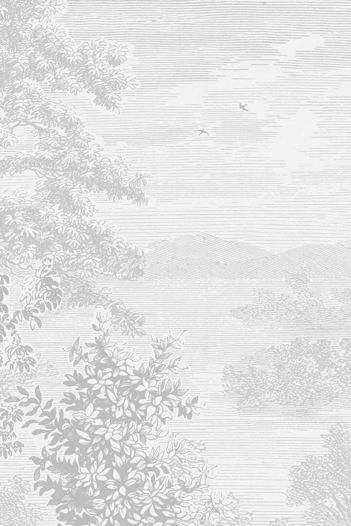 Mural krajobraz skandynawskiego lasu Boras Tapeter Studio Etched Landscape 9475W