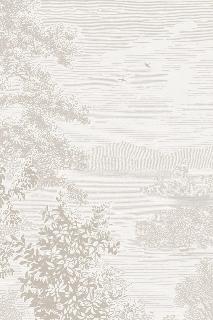 Mural krajobraz skandynawskiego lasu Boras Tapeter Studio Etched Landscape 9476W