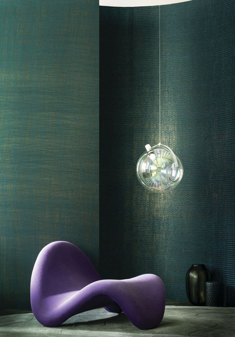 Tapeta tekstylna plisowana Casamance 71090710 Theia