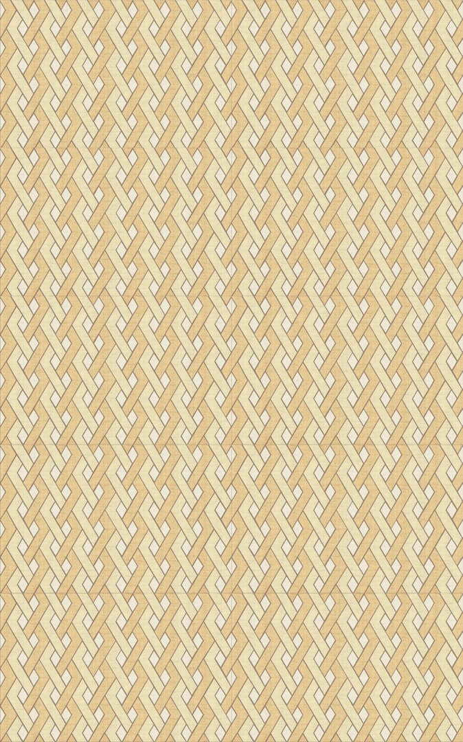 Tapeta naturalna przeplatana kratownica Elitis RM1019 02 Entrelazados Merida