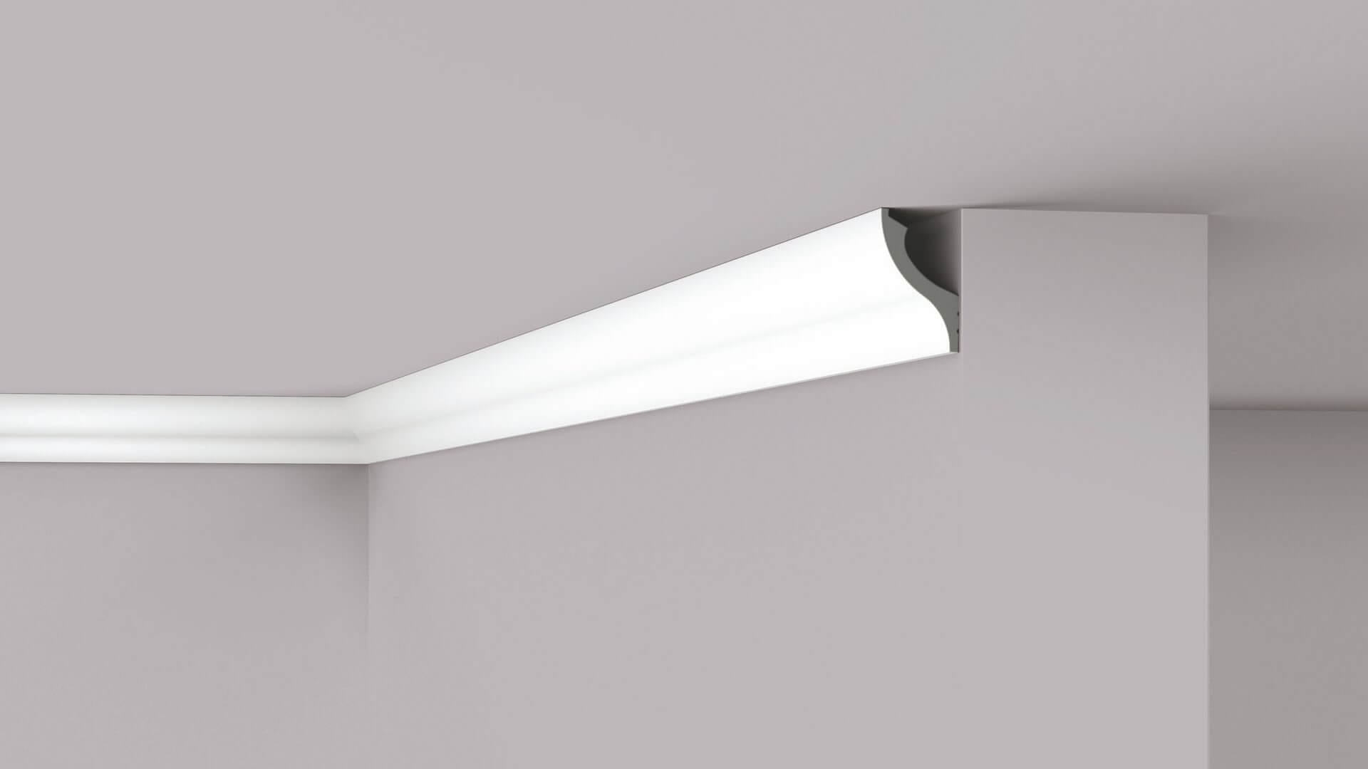 Listwa przysufitowa oświetleniowa LED Wallstyl IL13 Noël & Marquet Noel & Marquet wys. 8 cm