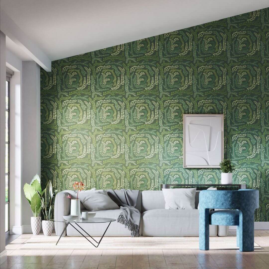 Tapeta liście Harlequin 113019 Fayola Colour 4
