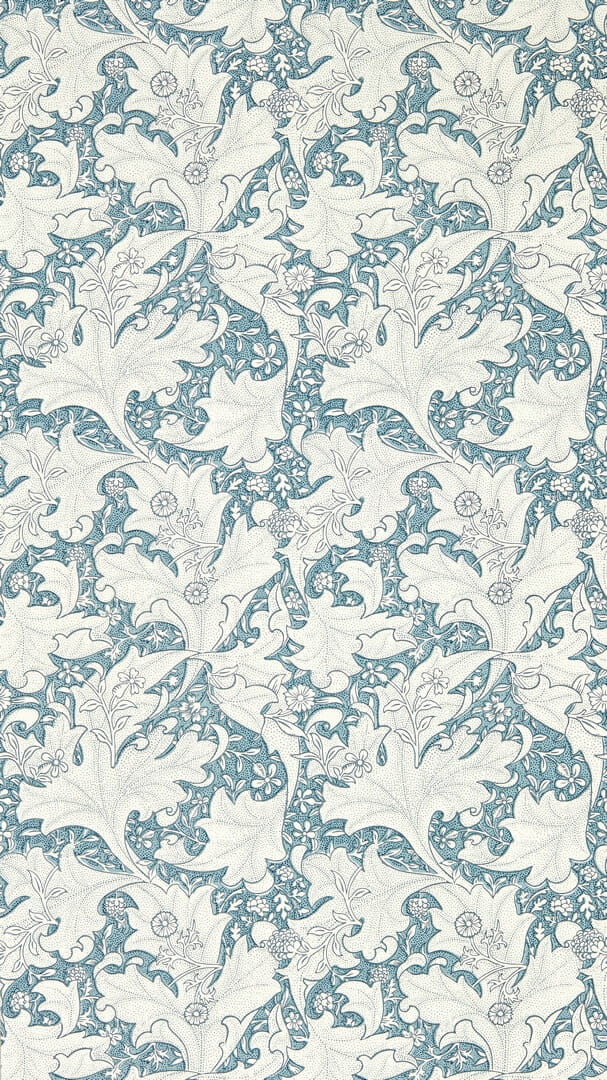 Tapeta liście akantu Morris & Co. 217187 Wallflower Emery Walker's House