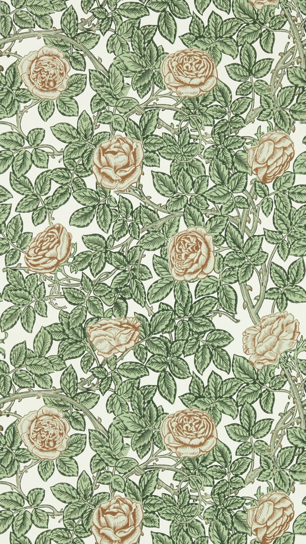 Tapeta róże Morris & Co. 217208 Rambling Rose Emery Walker's House