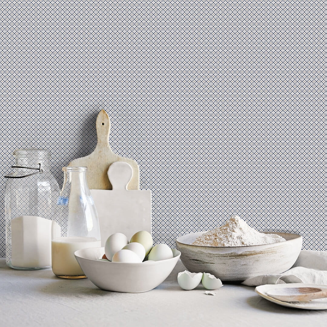 Tapeta kuchenna w stylizowane kwiatki Galerie G45433 Just Kitchens